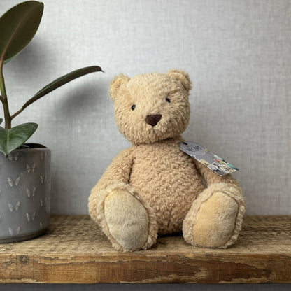 Jellycat Bumble Brown Bear - Medium Retired Bear - Little Jellycat Bear 12” NWOT