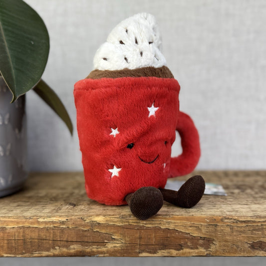 Jellycat Amuseable Hot Chocolate - Jellycat Food Drink Soft Toy Hot Chocolate 8"