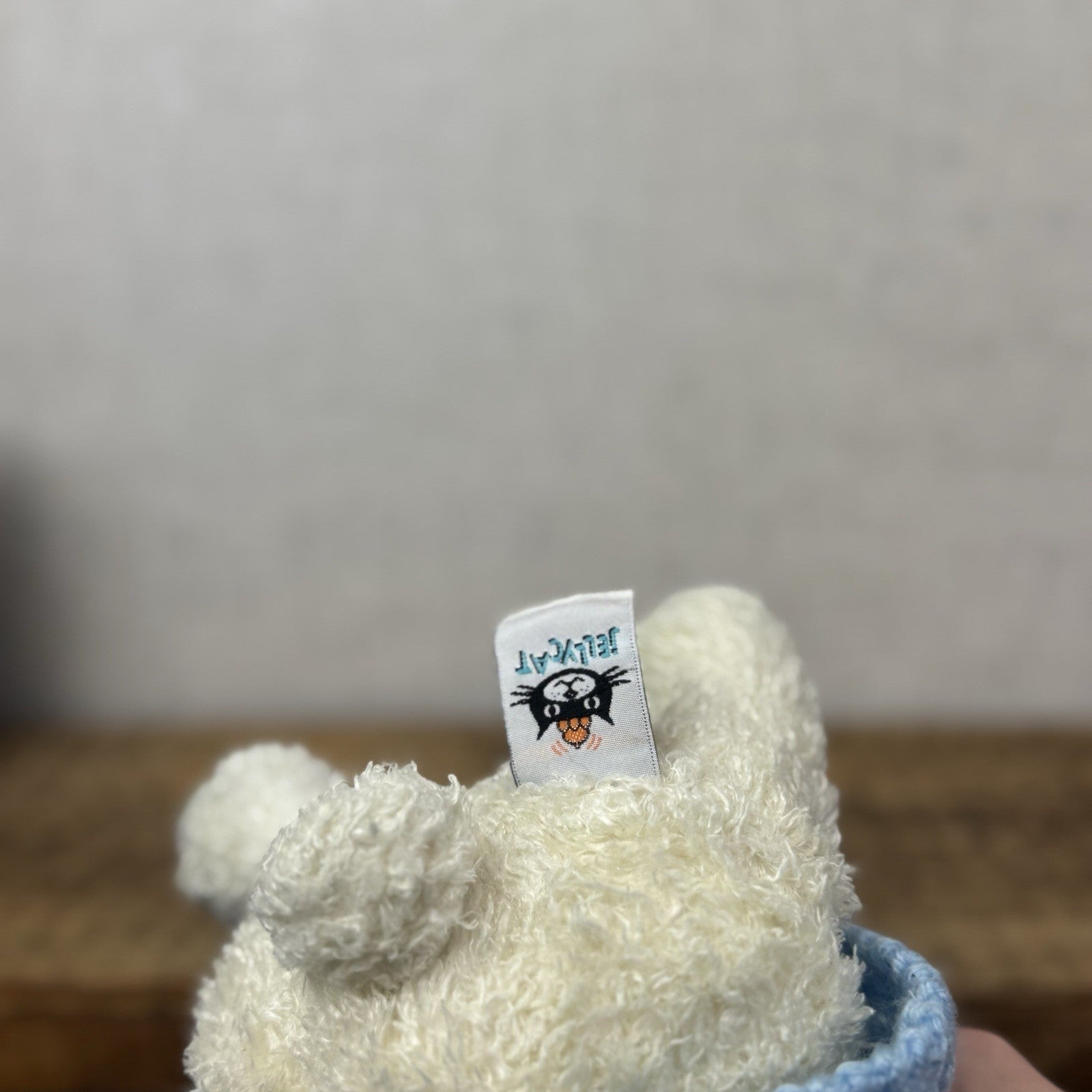 Jellycat Small Winter Tumbler Bear - Bunglie Style Bear Beanie Plush 11" Small