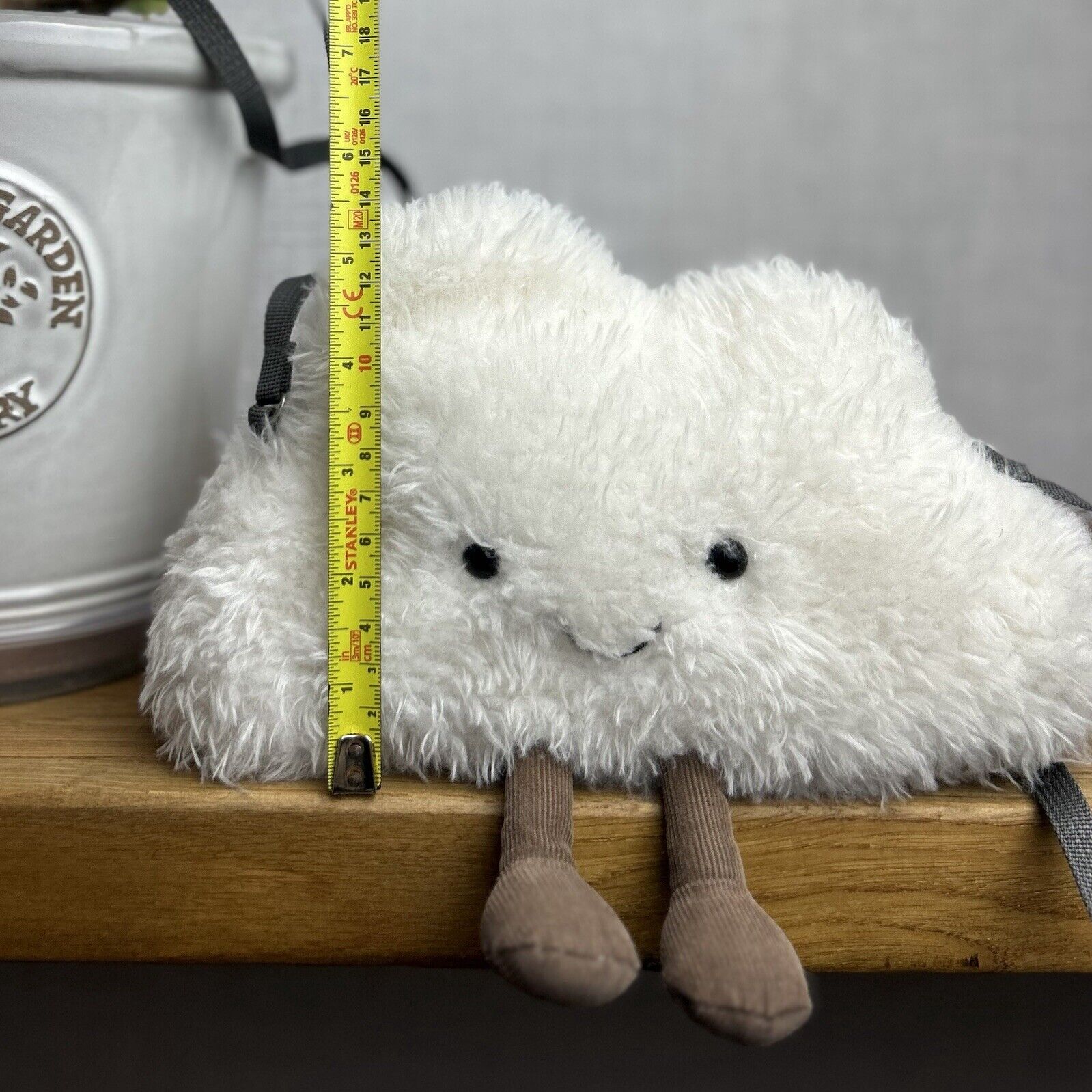 Jellycat Amuseable Cloud Bag Soft Plush Toy Shoulder Bag Purse - Cloud Bag 
