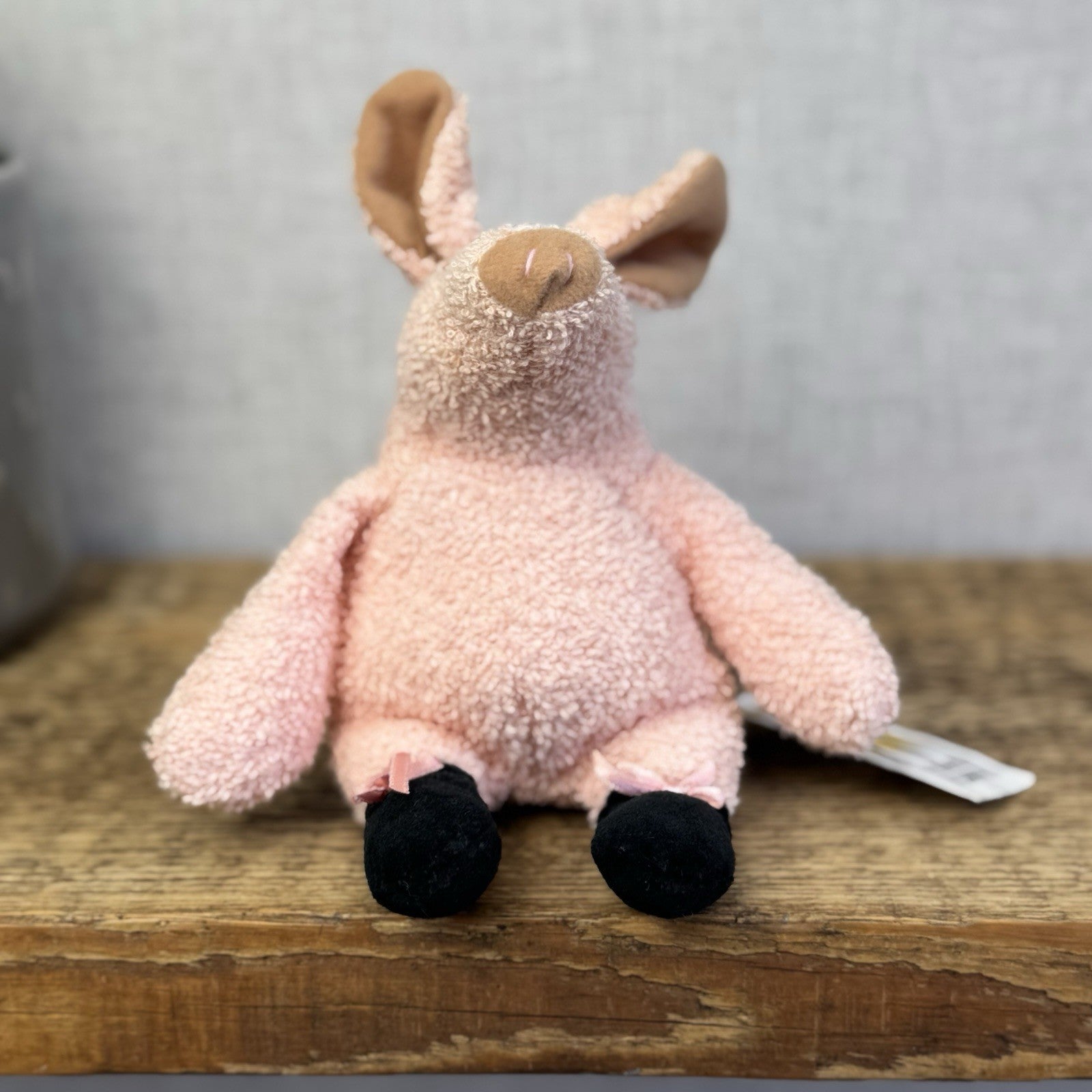 Manhattan Toy Company - Tip Toe Pig Vintage Soft Toy Beanie Piglet Ballet 7”