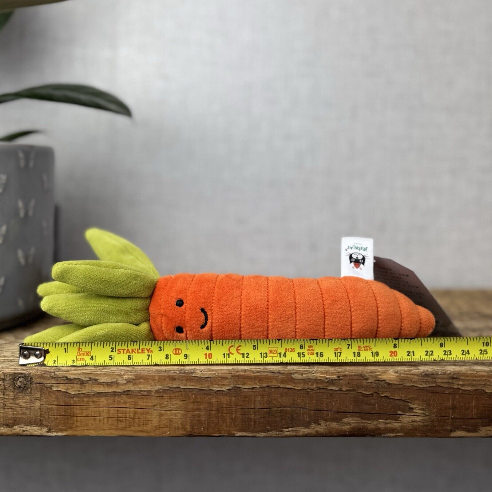 Jellycat Vivacious Carrot - Jellycat Carrot Soft Toy - Jellycat Vegetable Plush