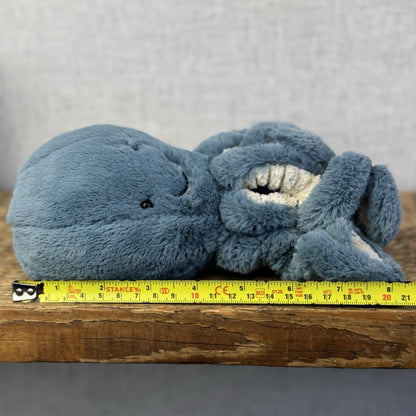 Jellycat Little Storm Octopus - Retired Small Dark Blue/Teal Octopus Soft Toy 8”