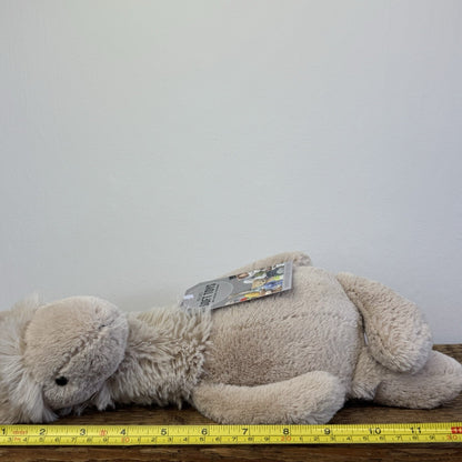Jellycat Medium Bashful Llama Soft Toy Plush - Rare & Retired Beige Seated 12"