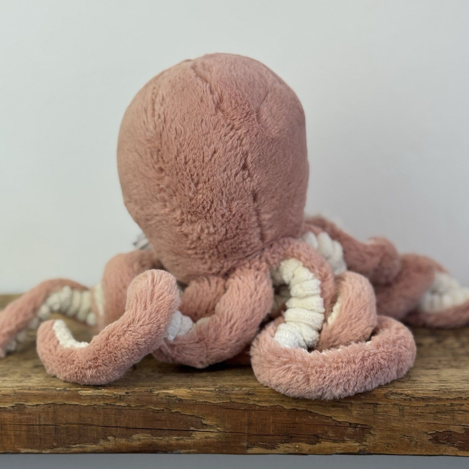 Jellycat Little Odelle Octopus - Pink Octopus Plush Retired Sea Creature 10”