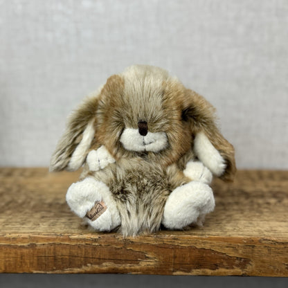 Barbara Bukowski Baby Graham Bunny Rabbit - Soft Toy Kanini Tiny Brown Mix Bunny