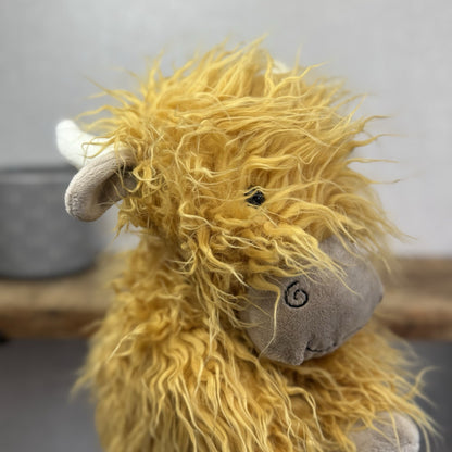 Jellycat Medium Special Truffles Highlands Cow -New With Tags 14”