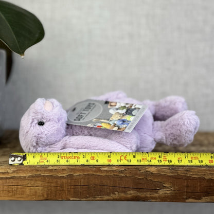 Jellycat Small Hyacinth Bashful Bunny - Little Lilac Purple Bunny Rabbit 8”