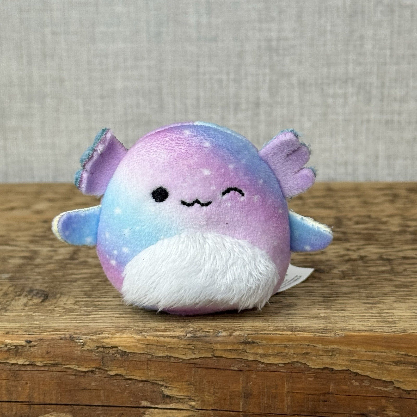 Squishmallow Squishville - Akina Axolotl Tie Dye Winking (Multi Buy Discount)