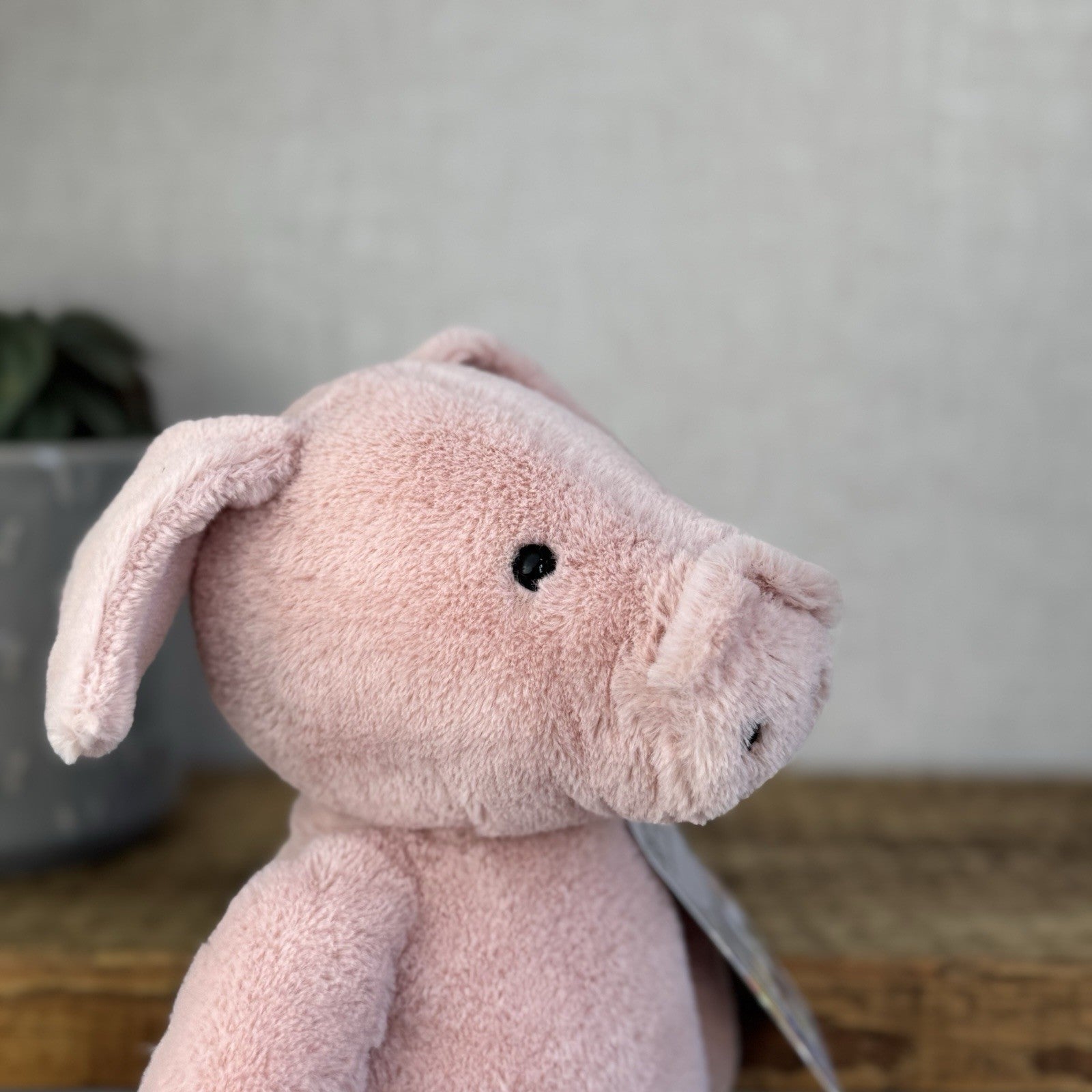 Jellycat Nimbus Pig - Chunky Retired Pink Piglet Soft Toy Plush Rare 9”