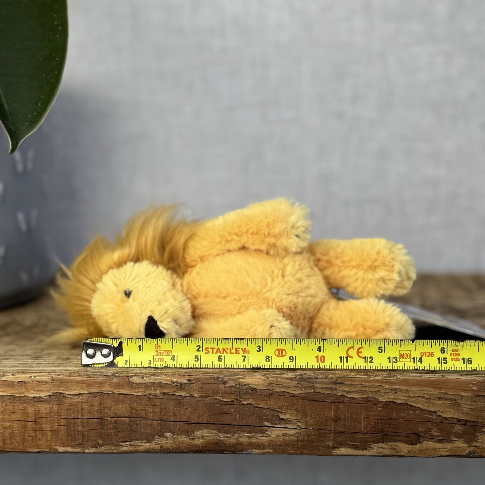 Jellycat Baby Bashful Lion - Tiny Mini Lion Soft Toy Pocket Pal Beanie Rare 5”