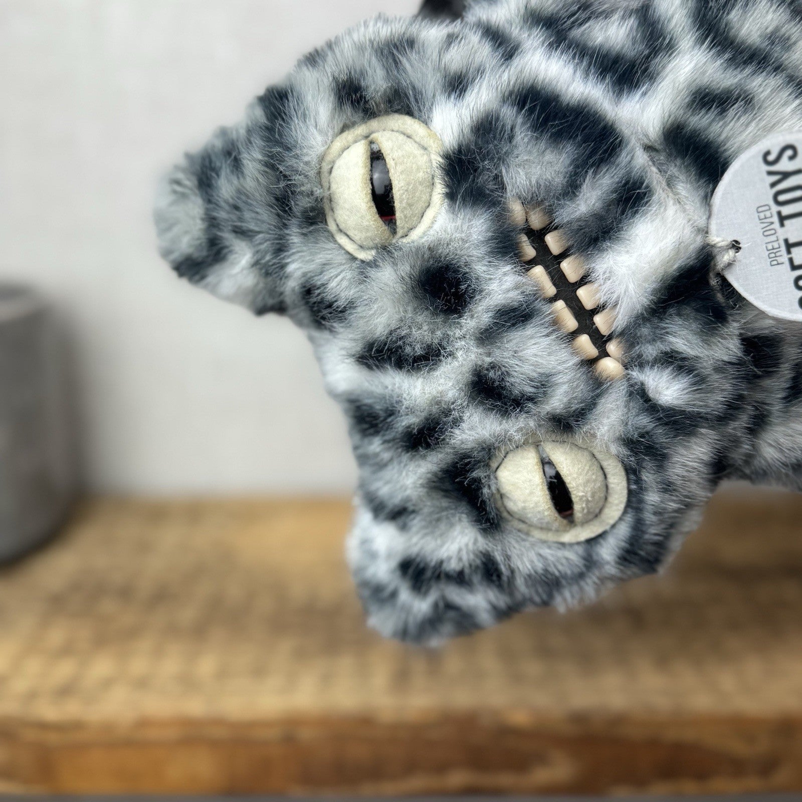 Fuggler - Bespoke Cusom Made Fuggler Leopard Print Bat Wings Made With Fuggler