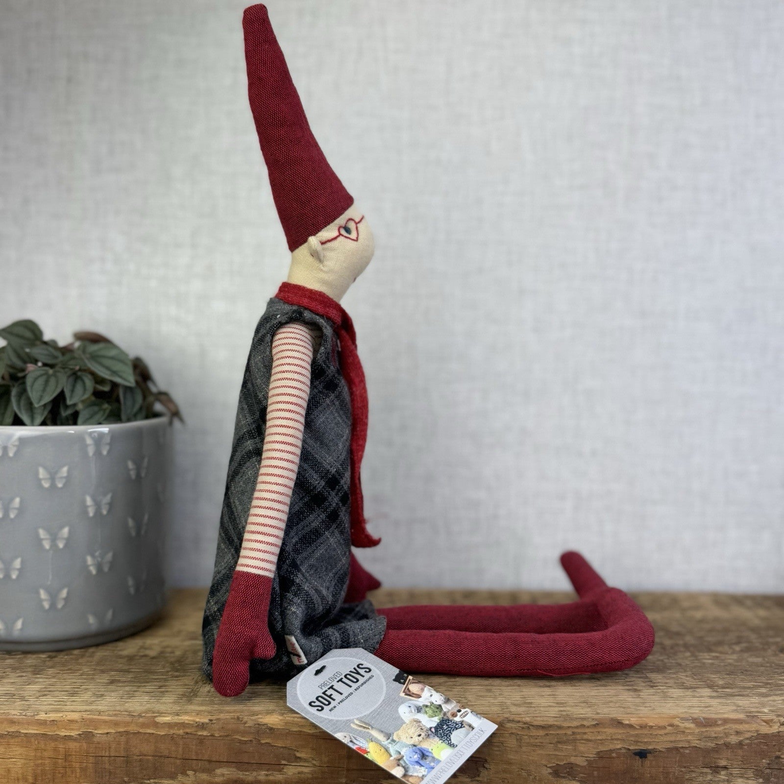 Maileg Medium Pixie Girl Laura - Retired 2011 - Rare Maileg Christmas Pixie 18”
