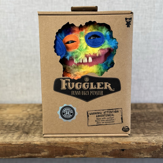 Fuggler Funny Ugly Monster Snuggler Edition Rainbow Grin Grin Snuggler With Box