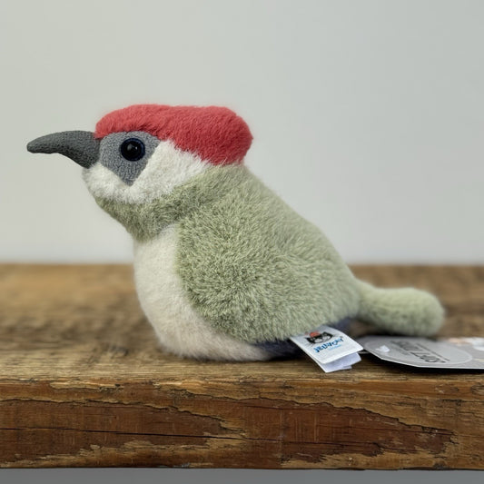 Jellycat Birdling Woodpecker - Retired Mini Beanie Bird Plush 5" NWOT 