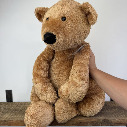 Jellycat HUGE Tumbler Bear - Massive Rare Retired Vintage Bear 28”