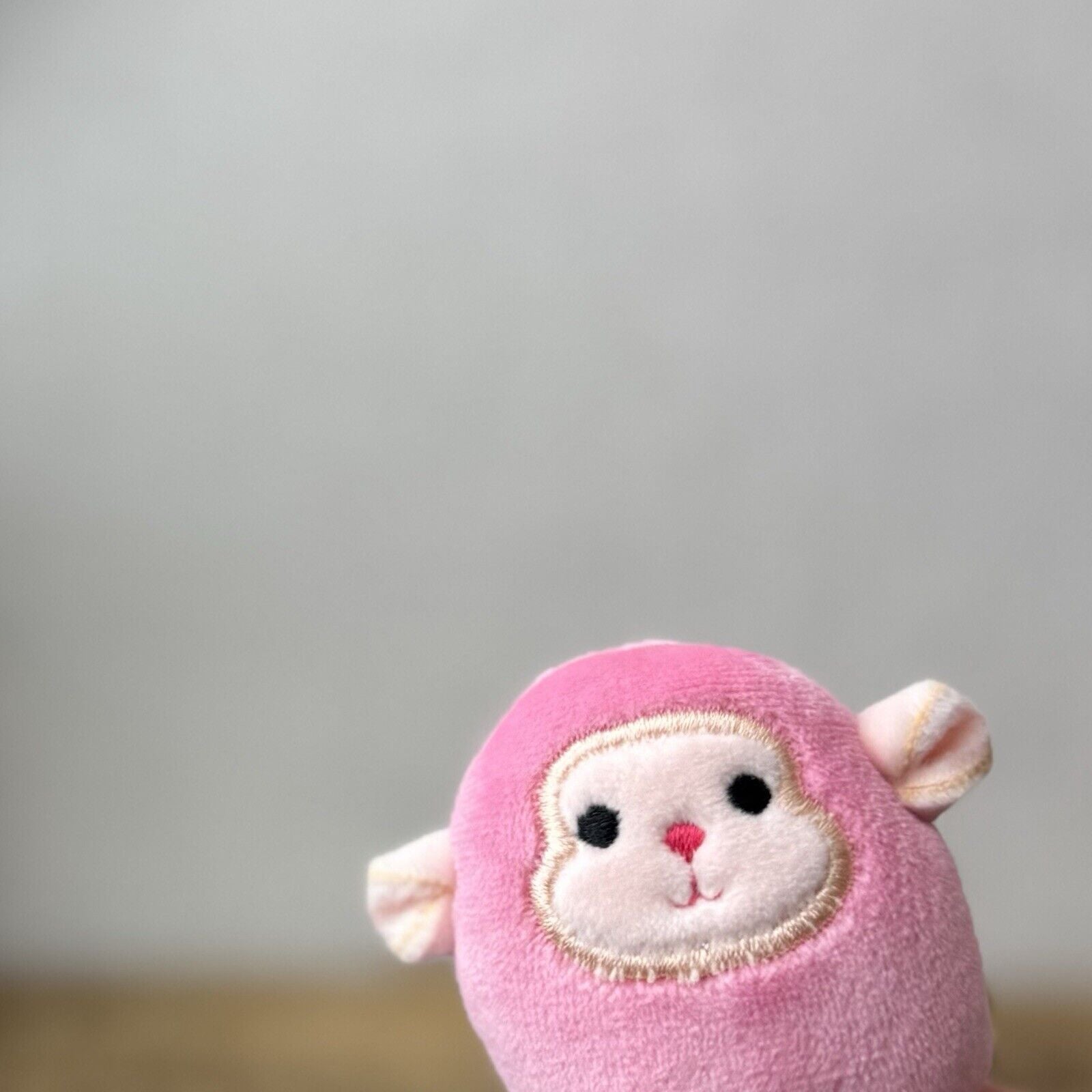 Squishmallow Squishville - Delcia The Pink Monkey - Tiny Monkey Squish like 2”