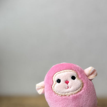 Squishmallow Squishville - Delcia The Pink Monkey - Tiny Monkey Squish like 2”