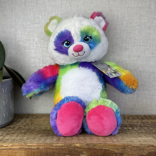 Build A Bear Pop Of Colour Panda Bear 16” Tie Dye Panda BAB Retired 2014
