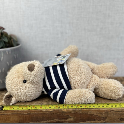 Jellycat Breton Bear - Little Jellycat Textured Bear Navy Striped Jumper NWOT