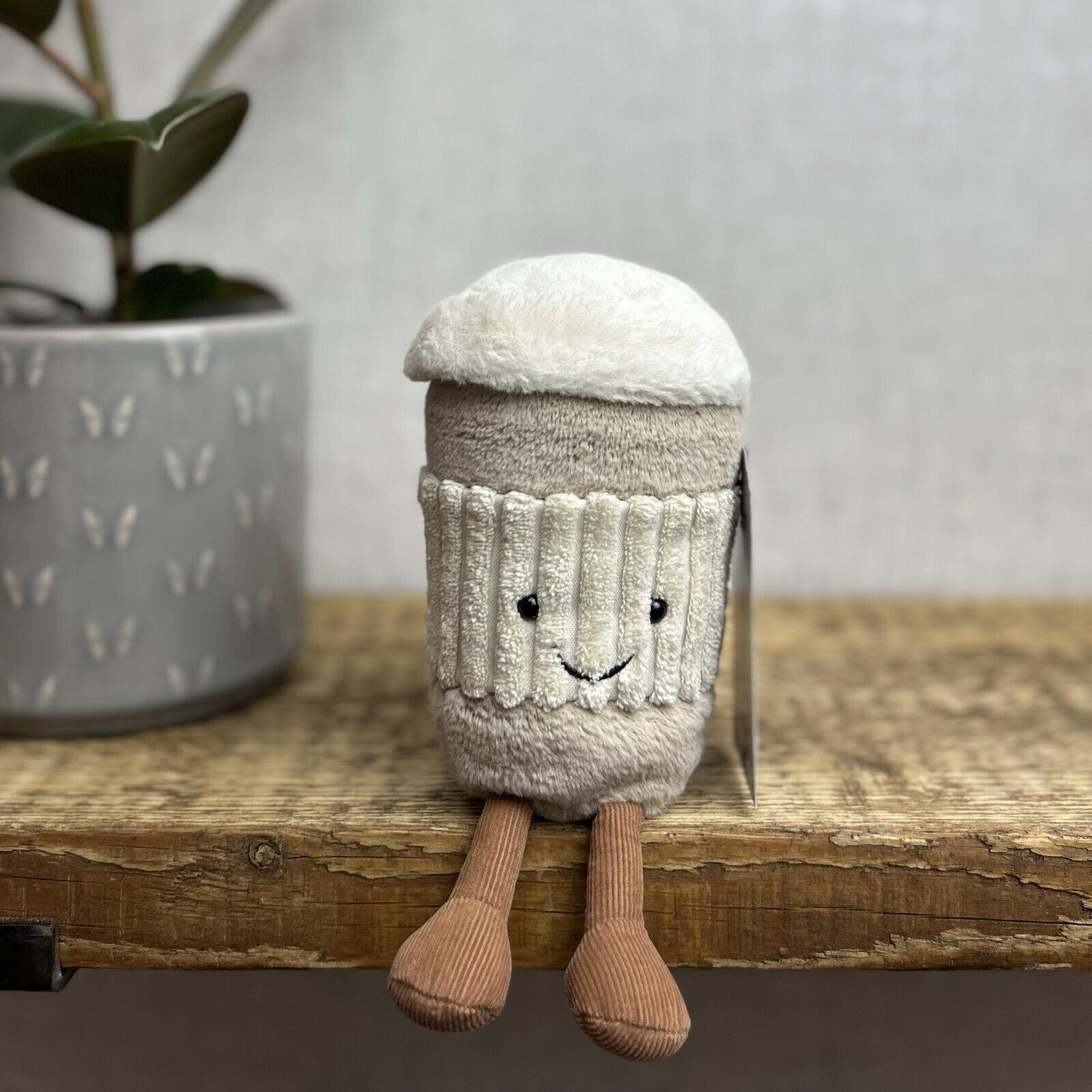 Jellycat Amuseable Coffee To Go Cup - Coffee Cup Soft Toy Beanie Collectible 8"