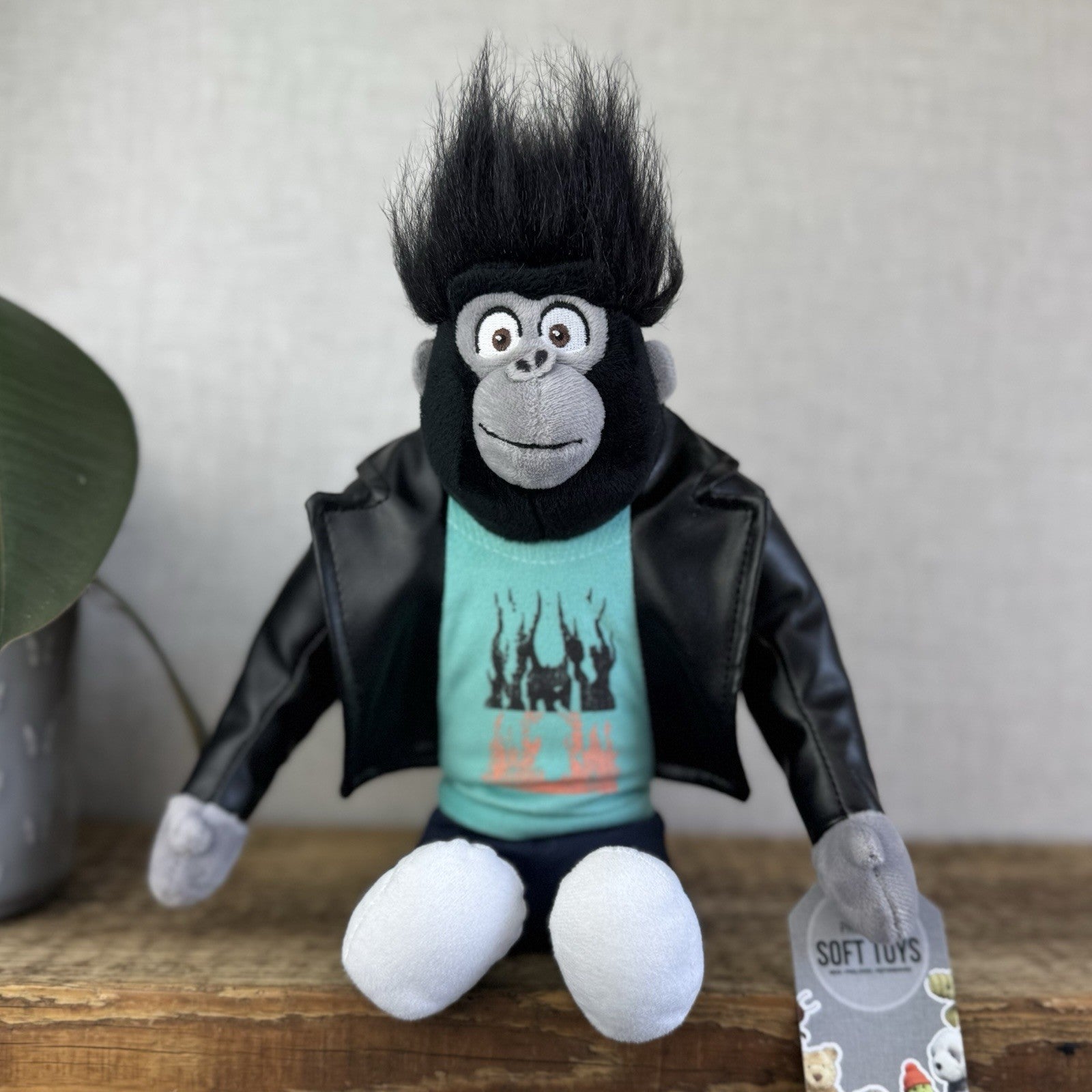 Sing 2 Johnny The Gorilla Soft Toy Plush Illumination Rare Sing Soft Toy