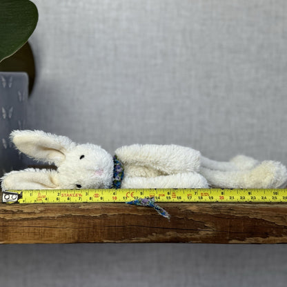 Jellycat Chi Chi Bunny Cream - Small Rabbit With Scarf Beanie Retired Rare 10”