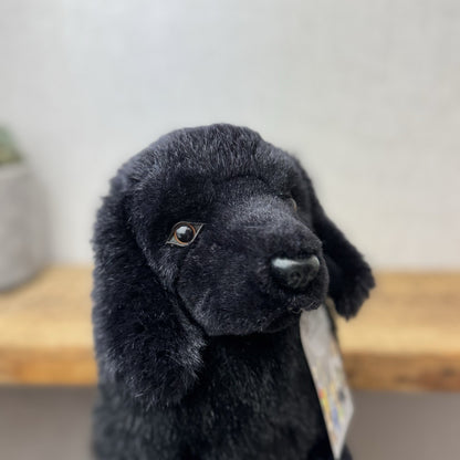 Ganz 1996 Newfoundland Dog Soft Toy - Vintage Rare Pristine Condition Black Dog