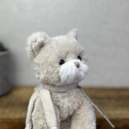 Bukowski - Barbara Bukowski Little Catty - Beige Floppy Beanie Kitten Cat Plush