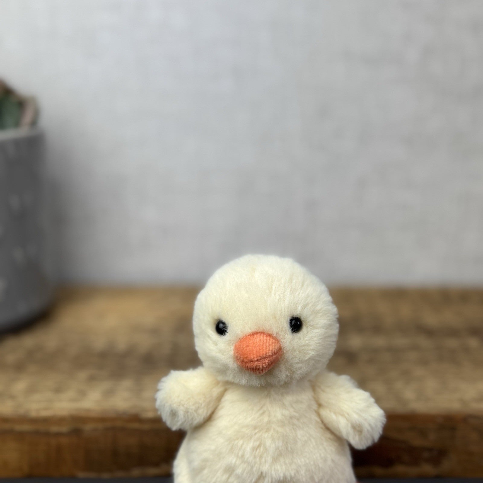 Jellycat Fluffy Chick - Tiny Yellow Fluffy Chick Bird Soft Toy Retired 4” (#2)