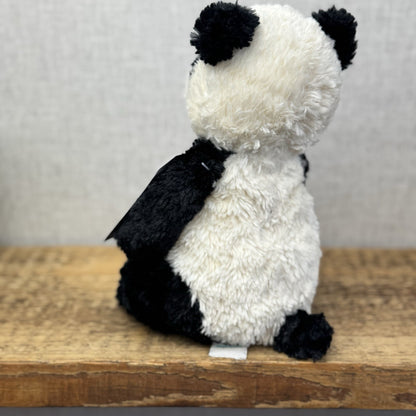 Jellycat Small Bartlesham Panda Teddy Small Size Vintage Collectible Beanie 11”