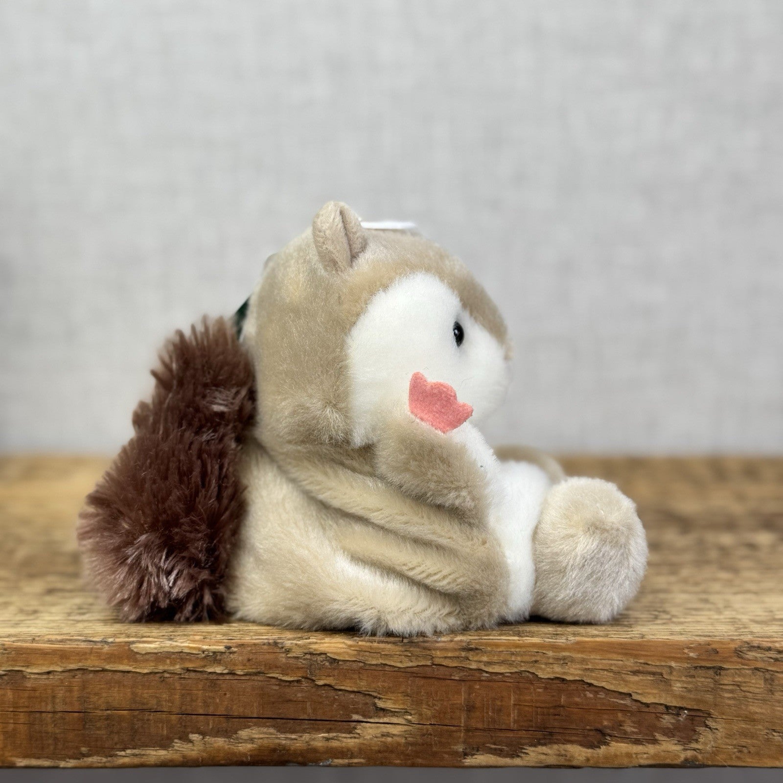 Aurora - Flaps Flying Squirrel - Small Squirrel Toy Palm Pals Mini Beanbag Plush