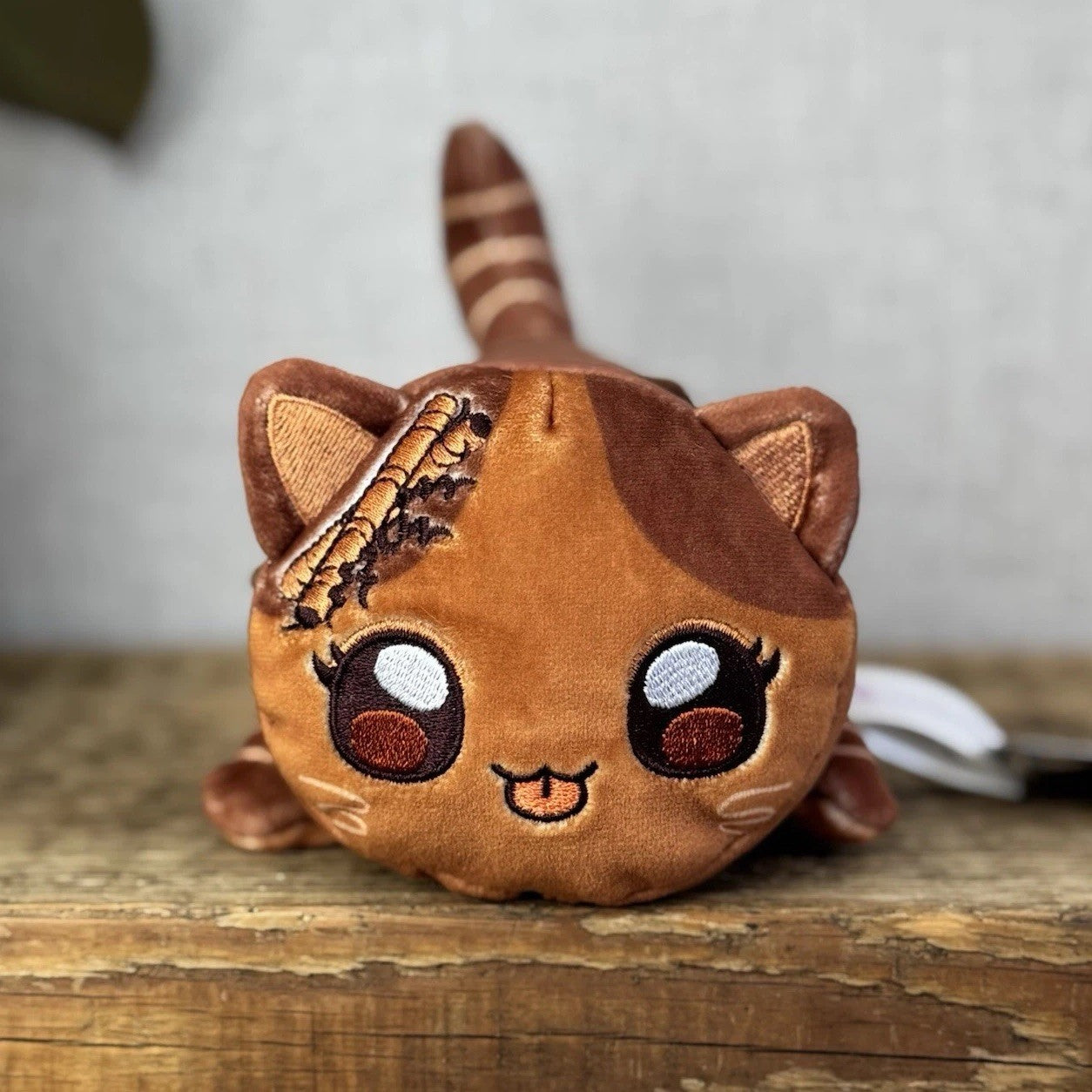 Aphmau MeeMeows - Chocolate Cake Kitty Brown Cute Pocket Money Pal Small Cat 5"