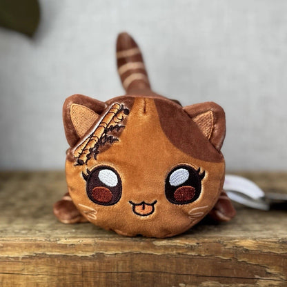 Aphmau MeeMeows - Chocolate Cake Kitty Brown Cute Pocket Money Pal Small Cat 5"