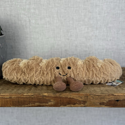 Jellycat Amuseable Baguette - First Release Bread Baguette Plush Beanie HTF 11"