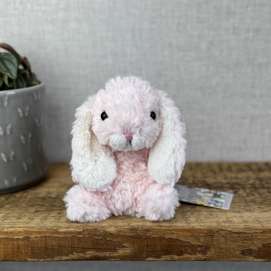 Jellycat Yummy Bunny Baby PinkBunny Rabbit - Mini Light Pink Rabbit Retired 5”