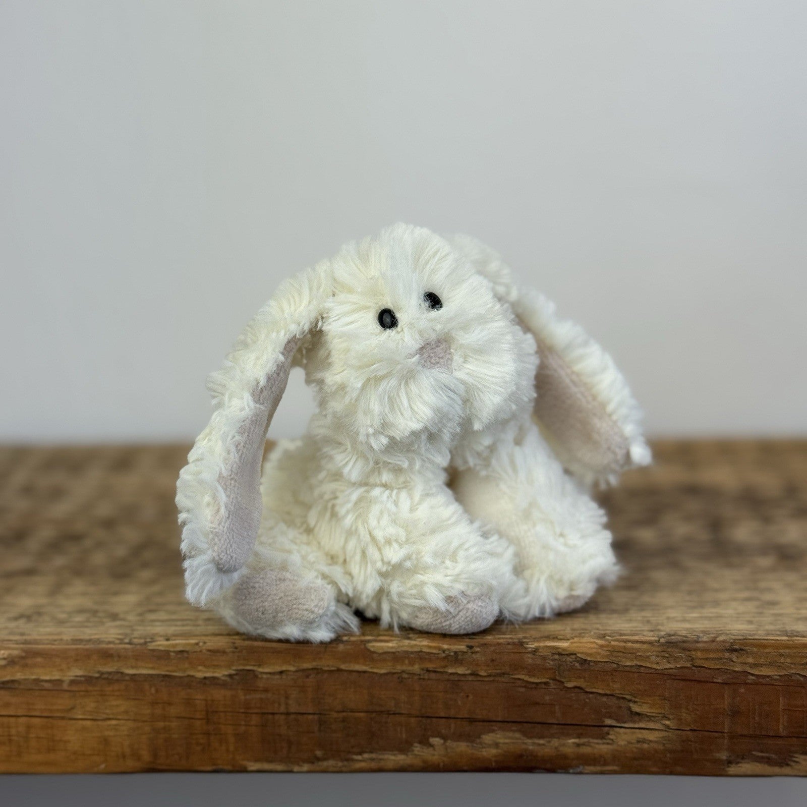 Jellycat Truffles Tiny Bunny - Vintage Rare Beanbag Bunny Hard To Find 4"