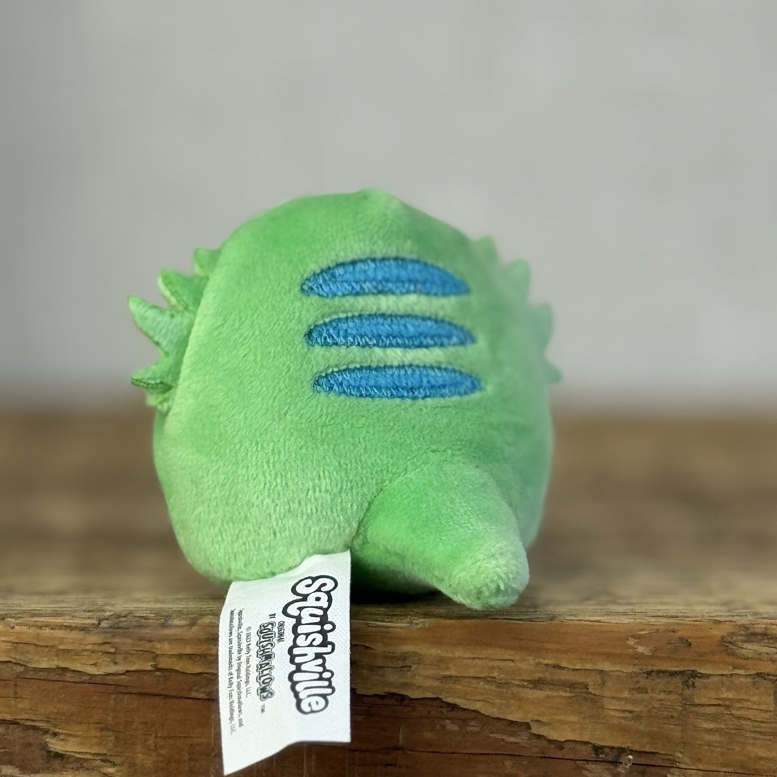 Squishmallow Squishville - Abe The Bearded Dragon - Mini Green Reptile 2"