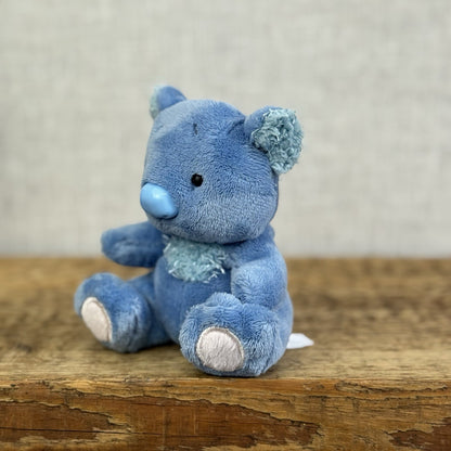 Blue Nose Friends Deelish Wombat #127 - Blue Mini Wild Animal Beanbag Plush NWOT