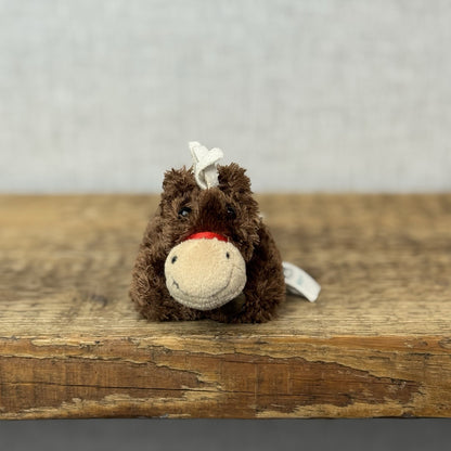 Jellycat Rare Bobtail Pony/- Collectible Horse Working Condition Tiny Vintage 4”