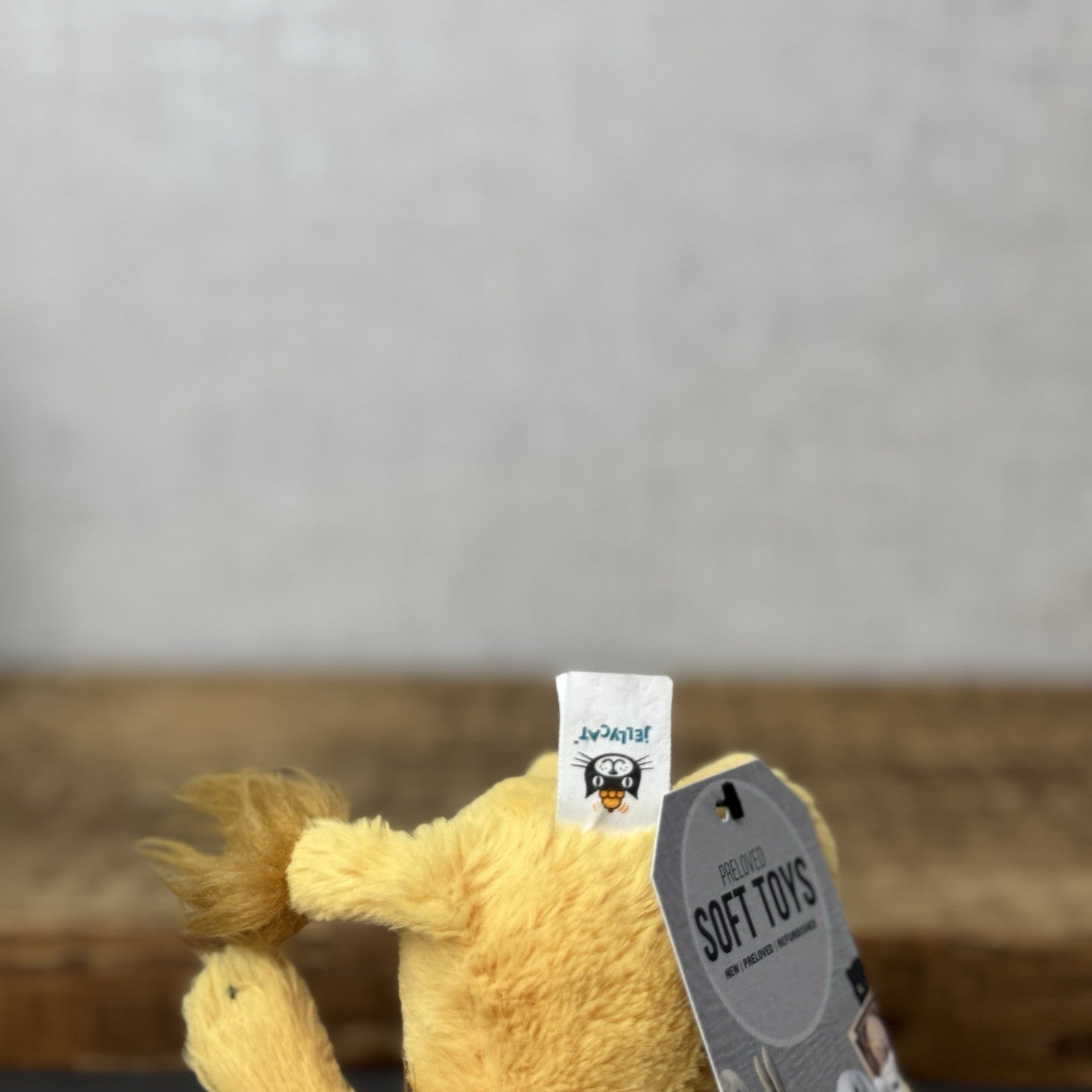 Jellycat Tiny Bashful Lion - Miniature Beanie Lion Retired Rare Small NWOT 6"