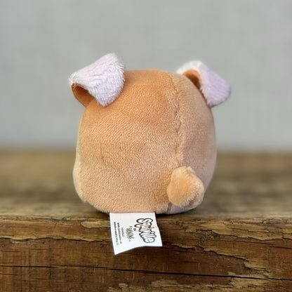 Squishmallow Squishville - Pace Fox Beige Fluffy Ears Fox (Multi Buy Discount)