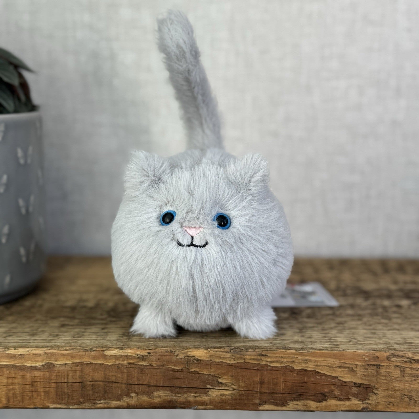 Jellycat Grey Kitten Caboodle Cat Plush Soft Toy - Small Kitten Soft Toy 5”