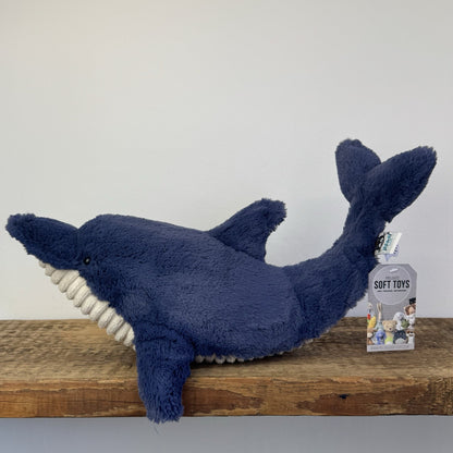 Jellycat Dana Dolphin - Rare Sea Creature Jellycat Dark Blue 16"