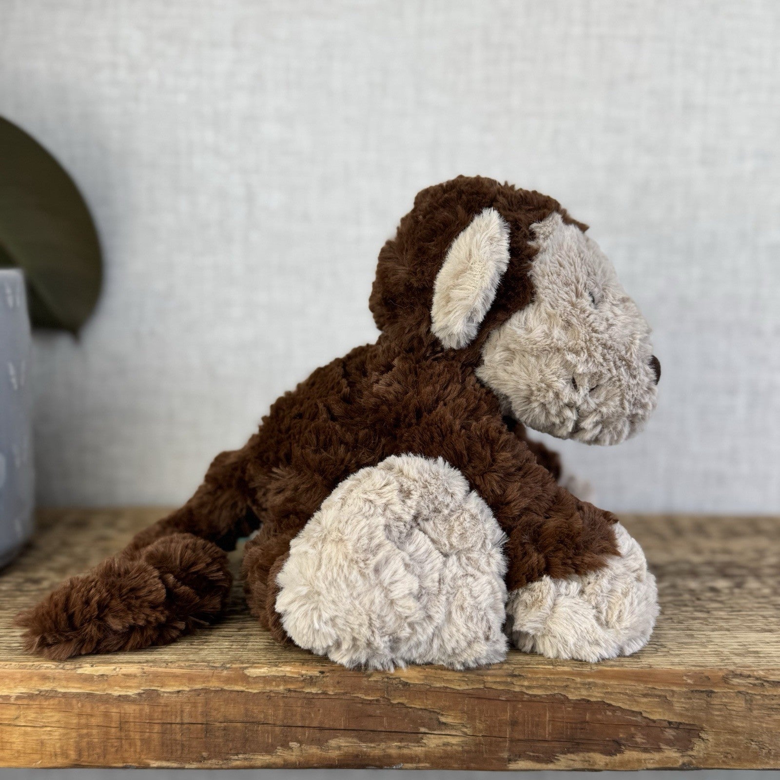 Jellycat Small Rollo Monkey - Retired Monkey Collectible Beanie Plush Toy 9"