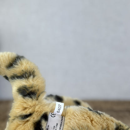 Keel Toys Signature Leopard - Small Leopard Plush Toy Realistic Wild Cat 8"
