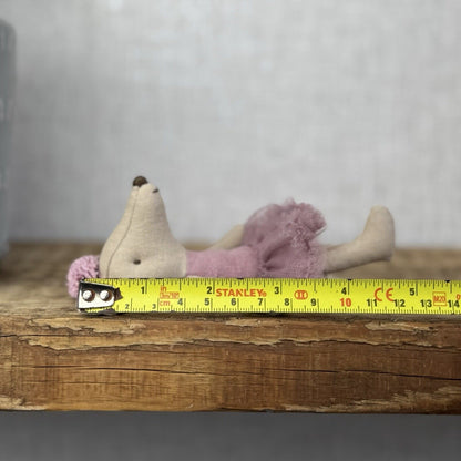 Maileg Ballerina Mouse - Big Sister - Heather - Purple Ballet Mouse Mice New