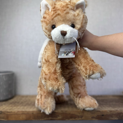 Bukowski Bears - Large Bukowski Great Loki Cat Kitten Large Floppy Ginger Tabby