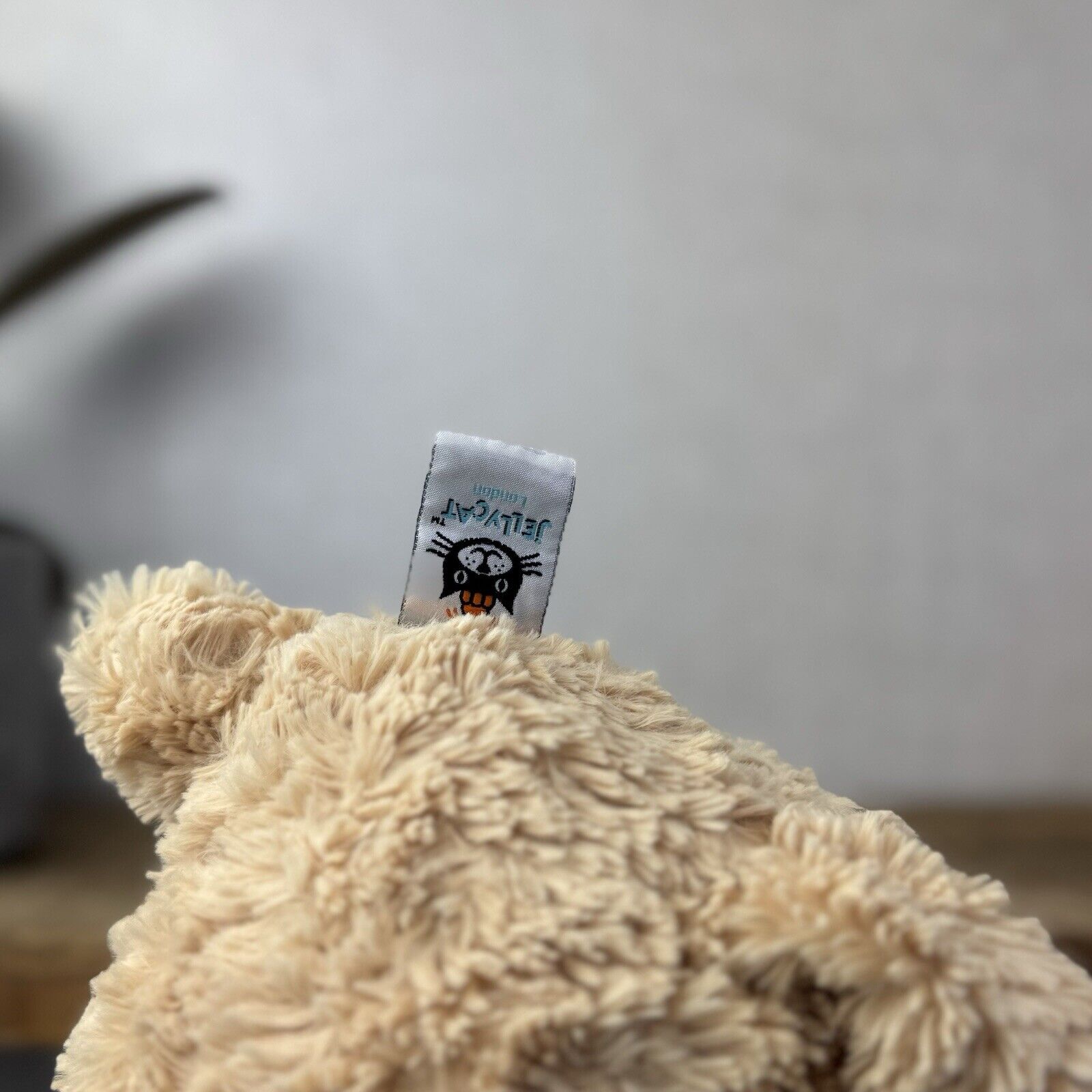 Jellycat Medium Oliver Bear - Old RARE Bear Original Oliver Bear Brown/Tan 16"