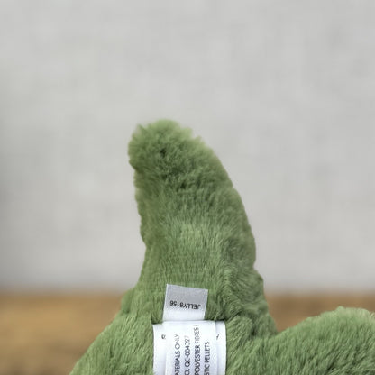 Jellycat Mini Fossily T-rex - Tiny Dinosaur Beanie Plush Retired Mini Dino 6"